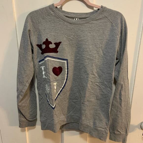 Roly European brand long sleeve emblem embroidered mens tee Sz Medium - Picture 2 of 6